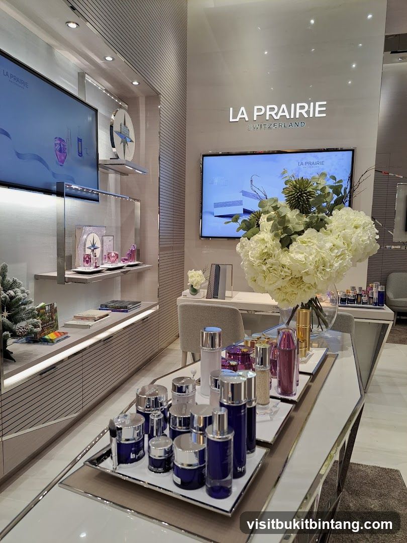 La Prairie Skincare Display
