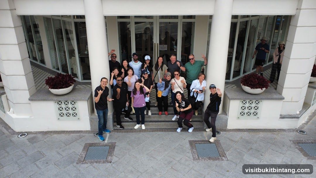 Group Poses Outside Building