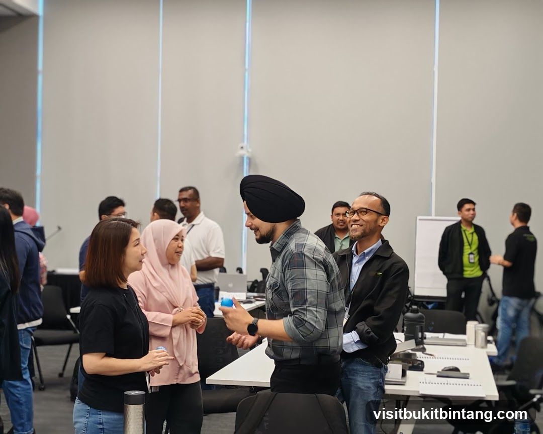 People in a meeting