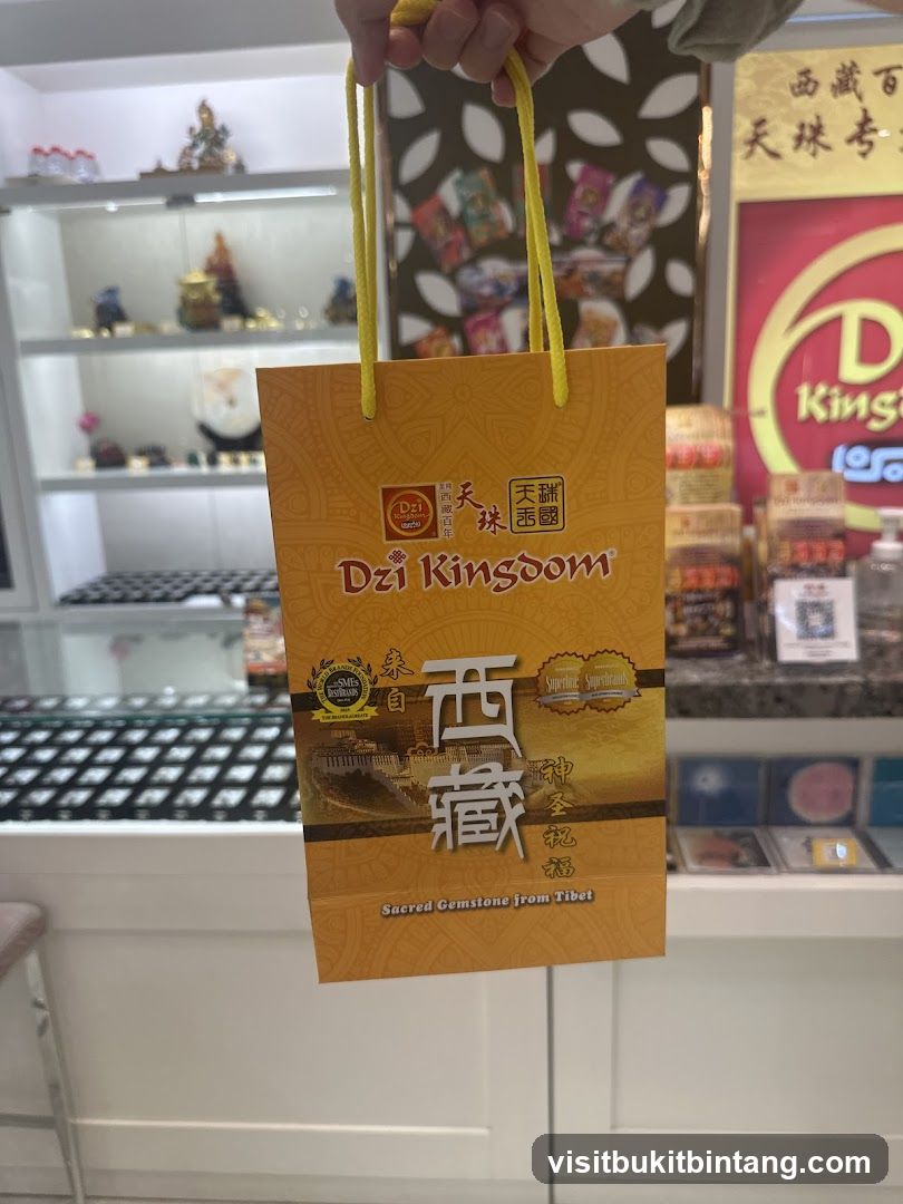 Dzi Kingdom Shopping Bag