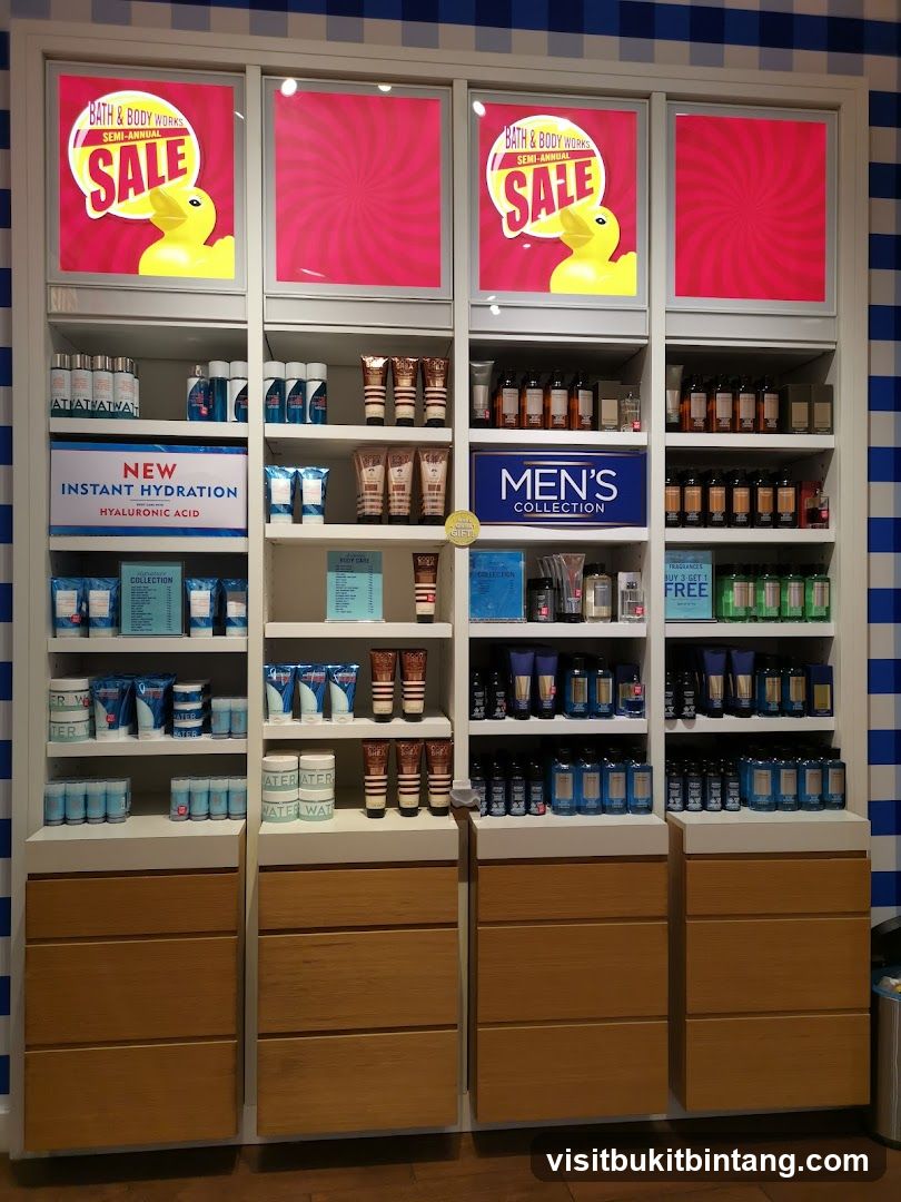Bath & Body Works Sale Display