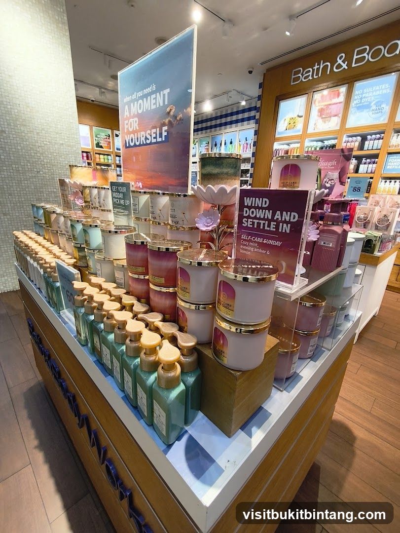 Bath & Body Works Display