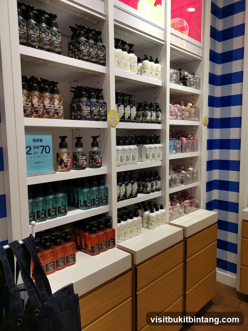 Hand Soaps Display