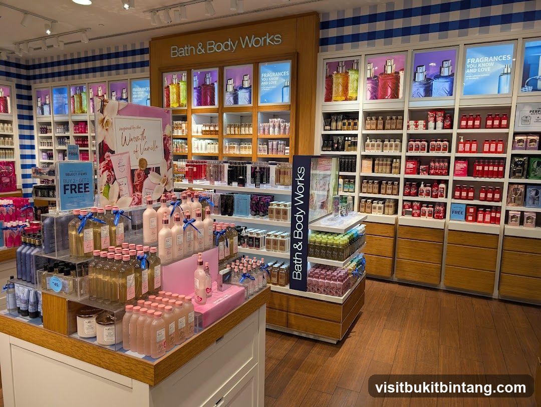 Bath & Body Works Store Interior