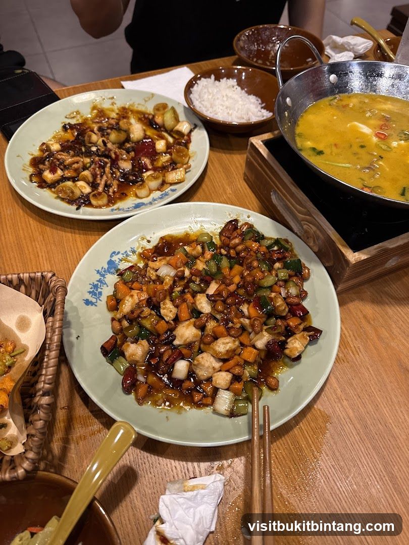 Chinese Food Spread