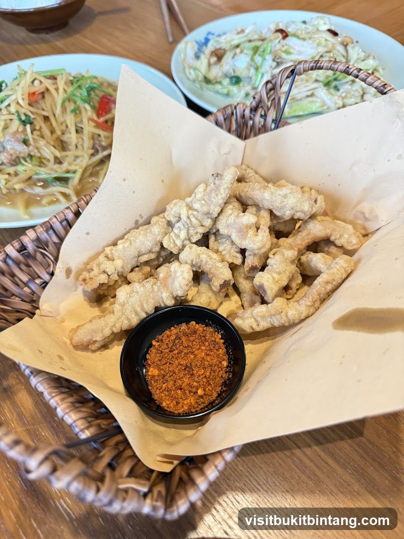 Fried Pork Strips with Chili Powder