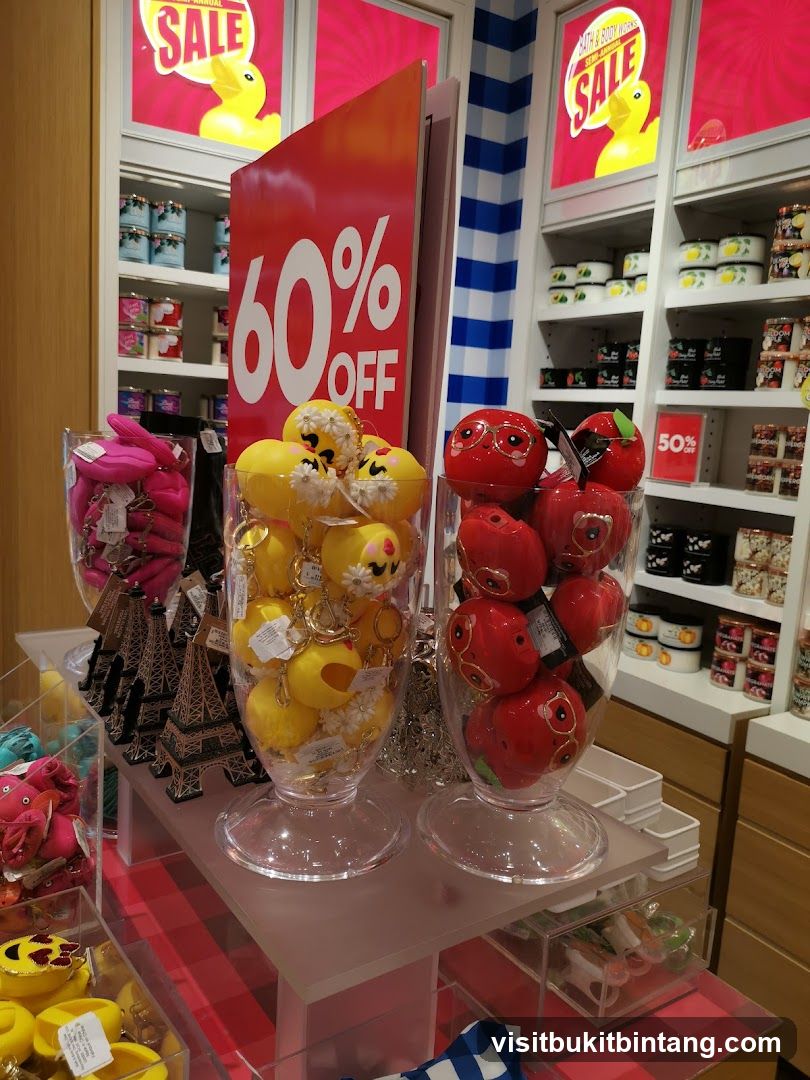 Sale Display with Accessories