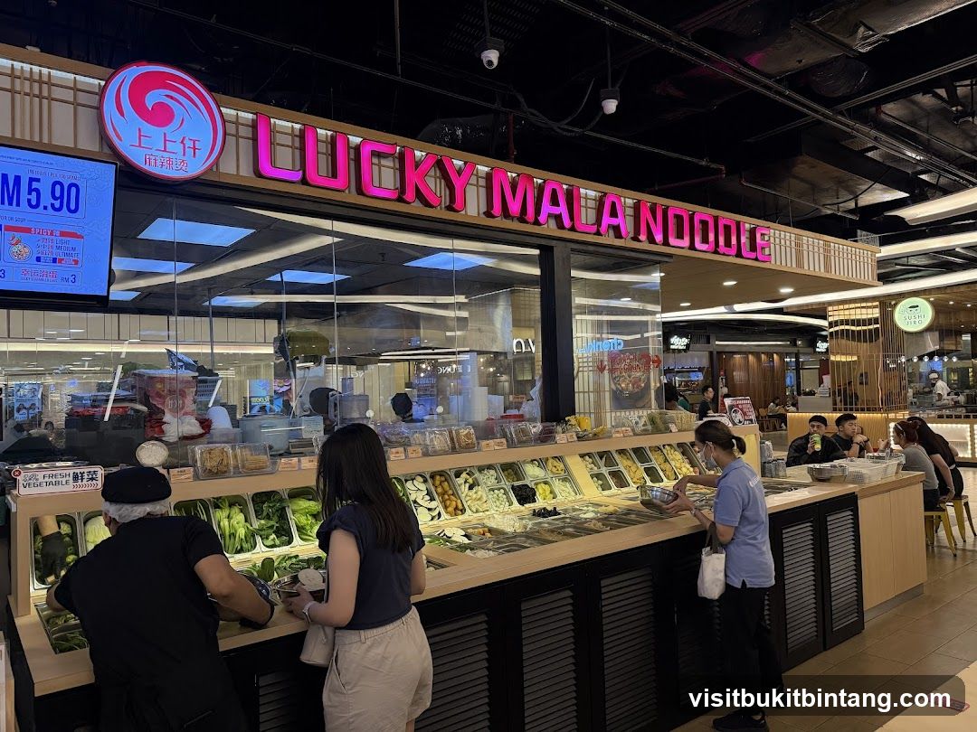 上上仟麻辣烫 Lucky Mala Noodle @ The Gardens Mall