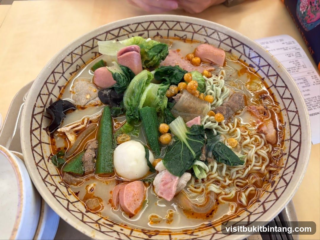 Spicy Noodle Soup