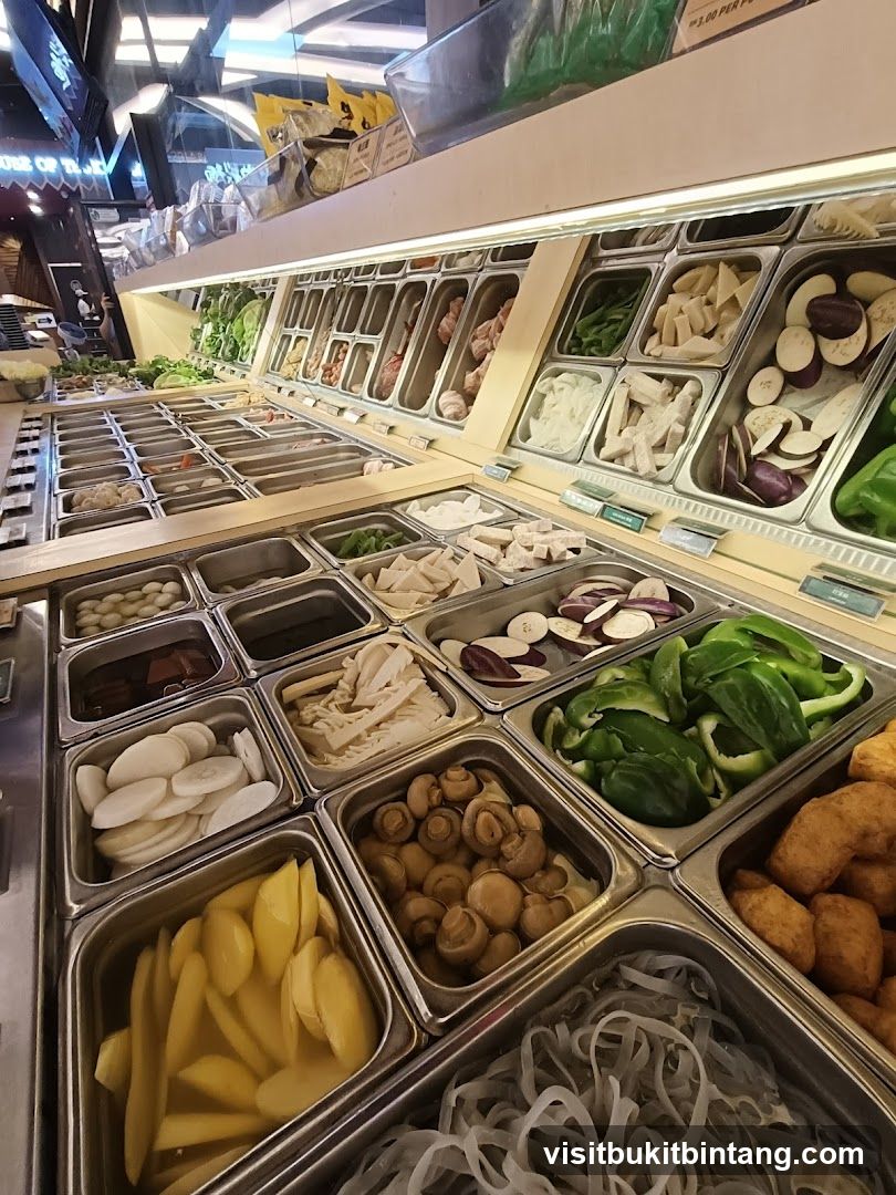 Buffet Food Display