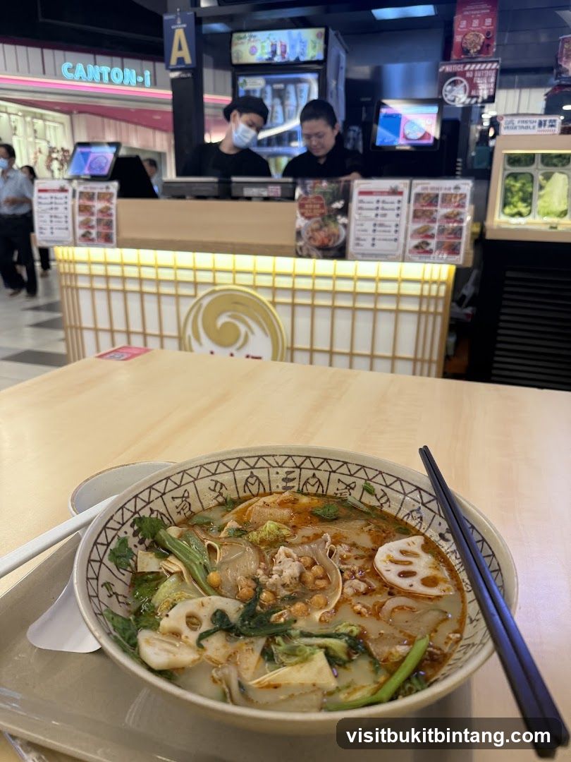 Noodle Soup Dish