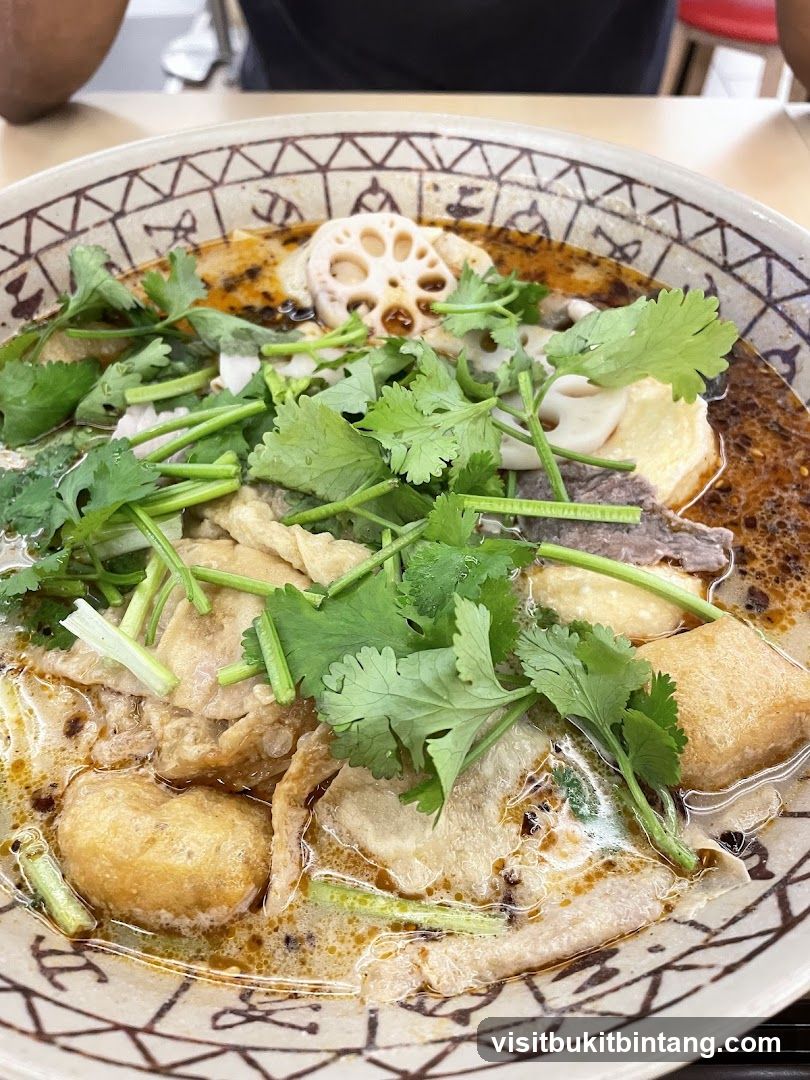 Spicy Noodle Soup