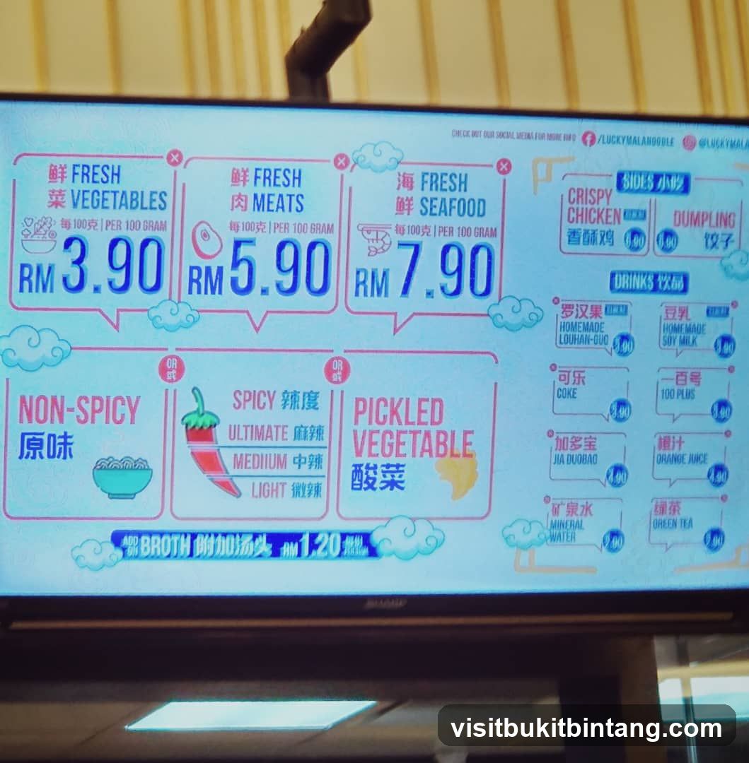 Menu Board