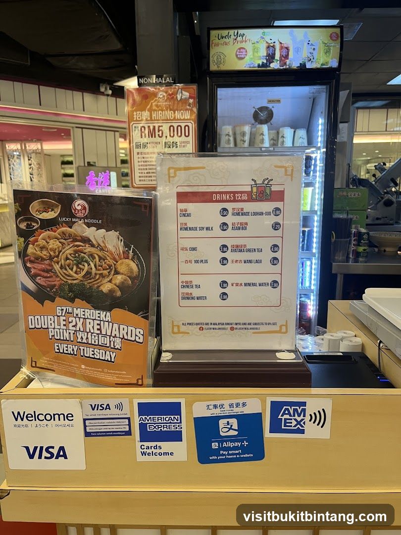 Restaurant Promotions and Payment Options