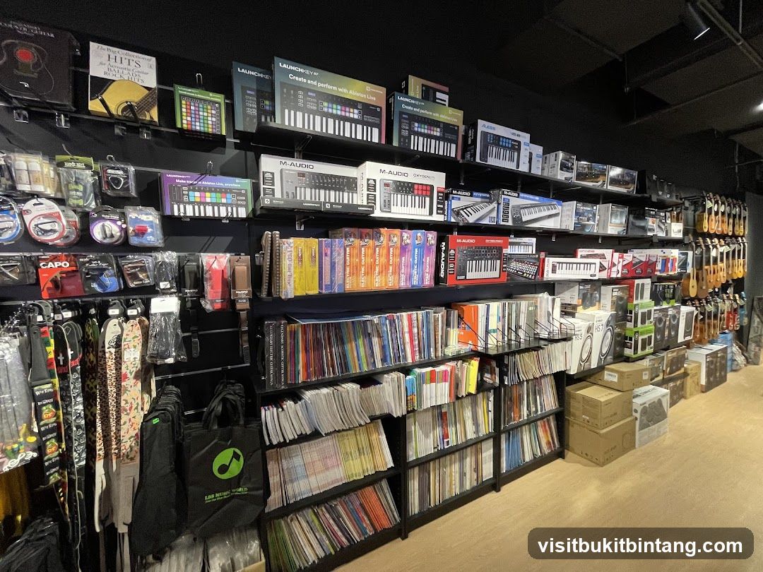 Music Store Shelving