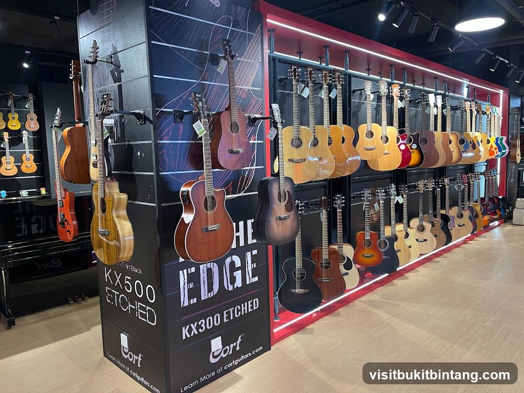 Guitars on Display