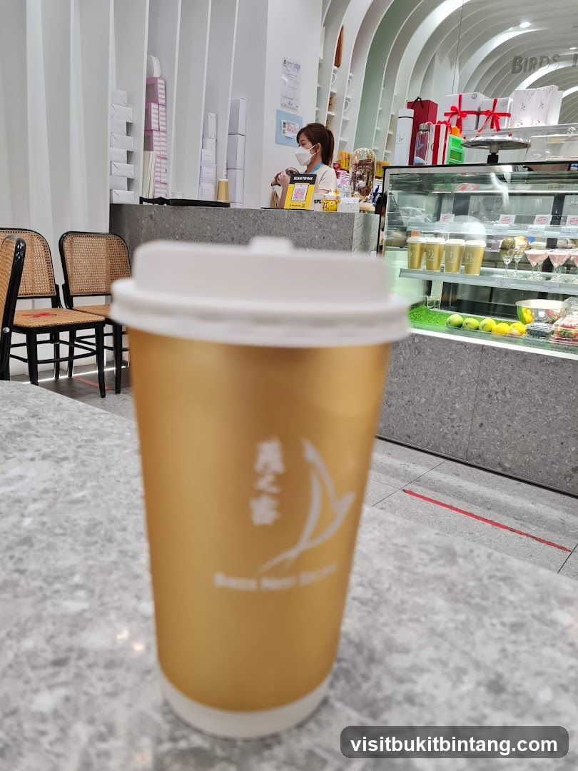 Coffee cup with logo