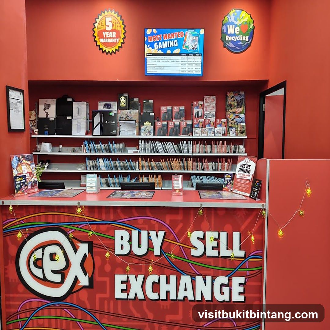 CEX Store Interior