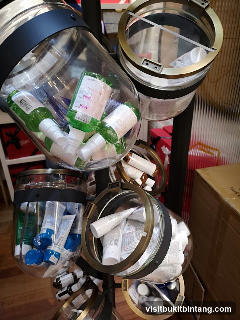 Cosmetic Products Display