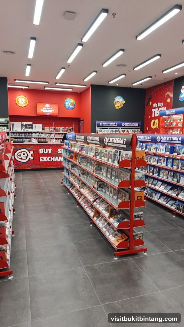 Video Game Store Interior