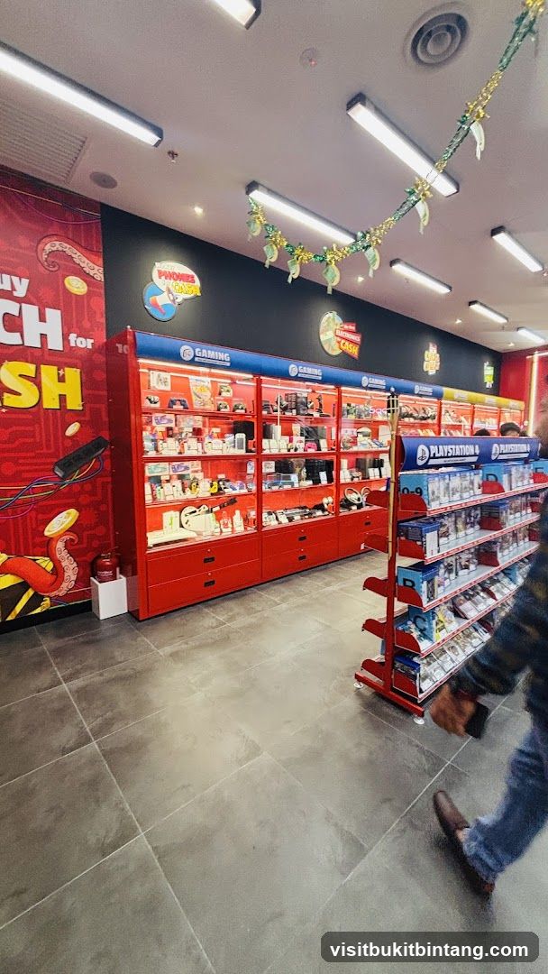 Electronics Store Interior