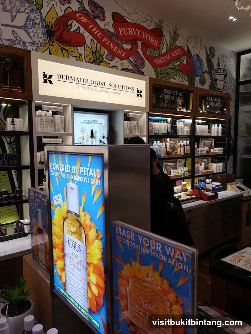 Skincare Products Display