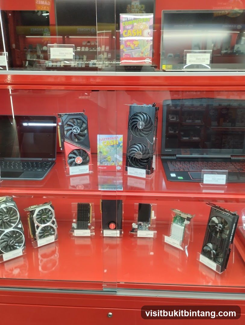 Computer Components Display