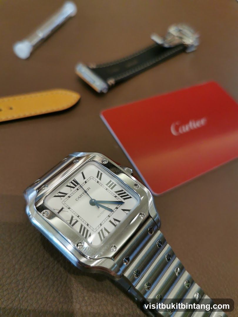 Cartier watch and accessories