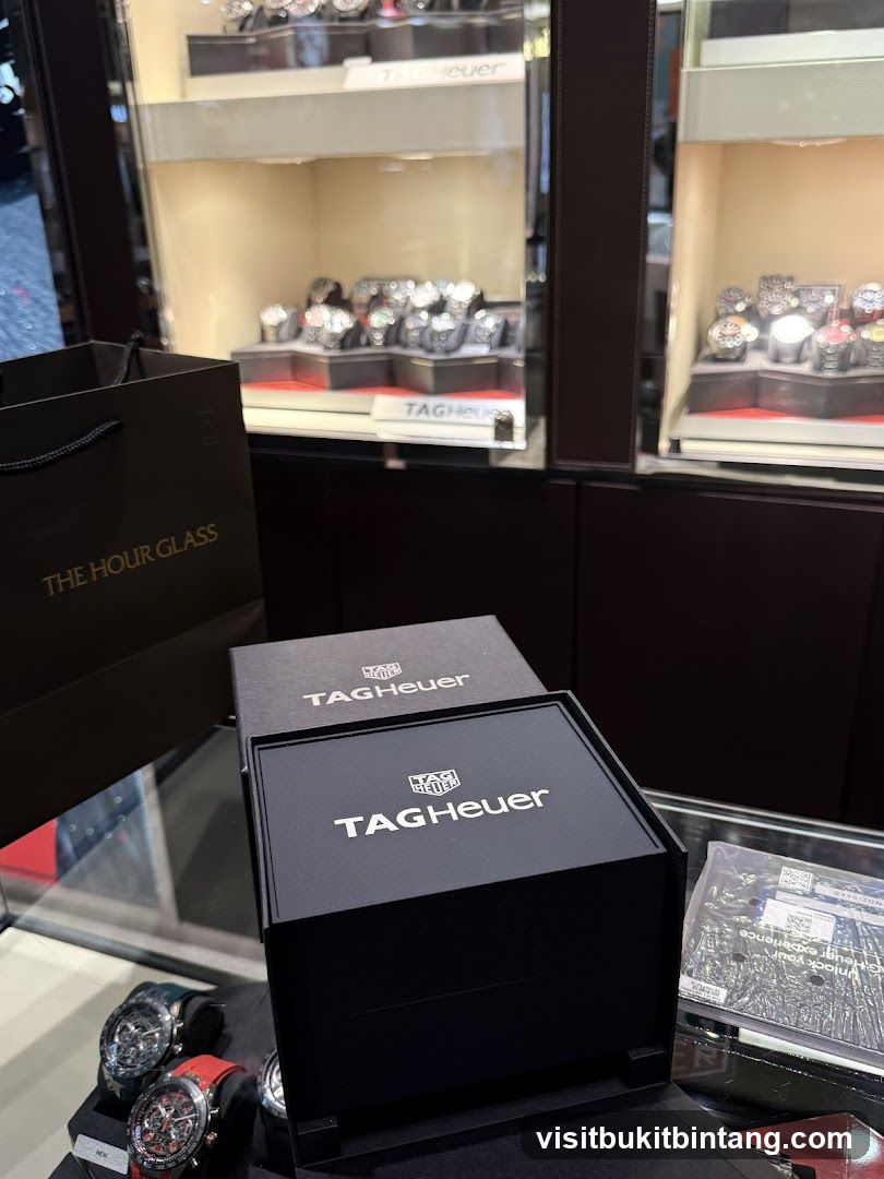 TAG Heuer Watches Display