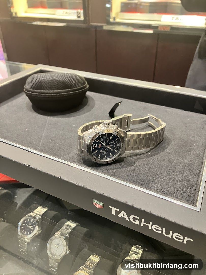 TAG Heuer Watches Display