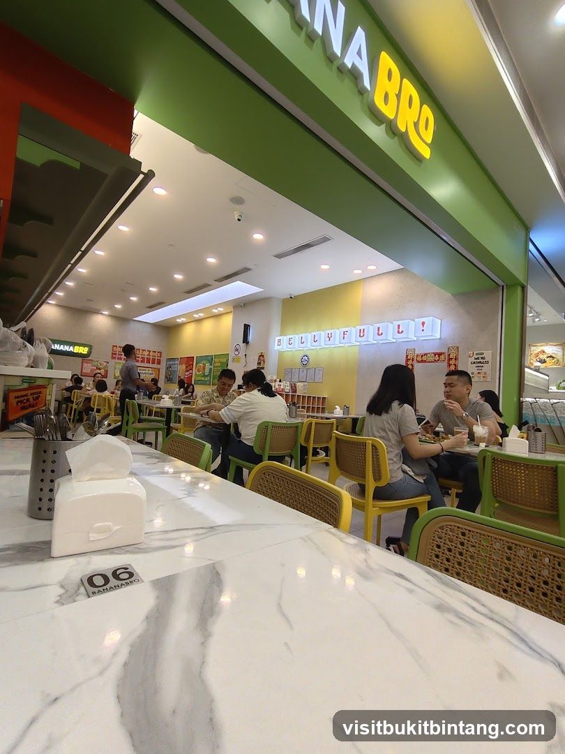 Interior of Banana Bro