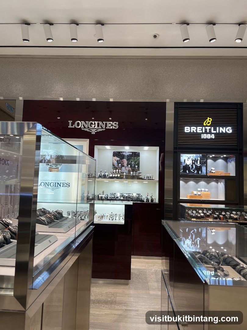 Watch Store Interior