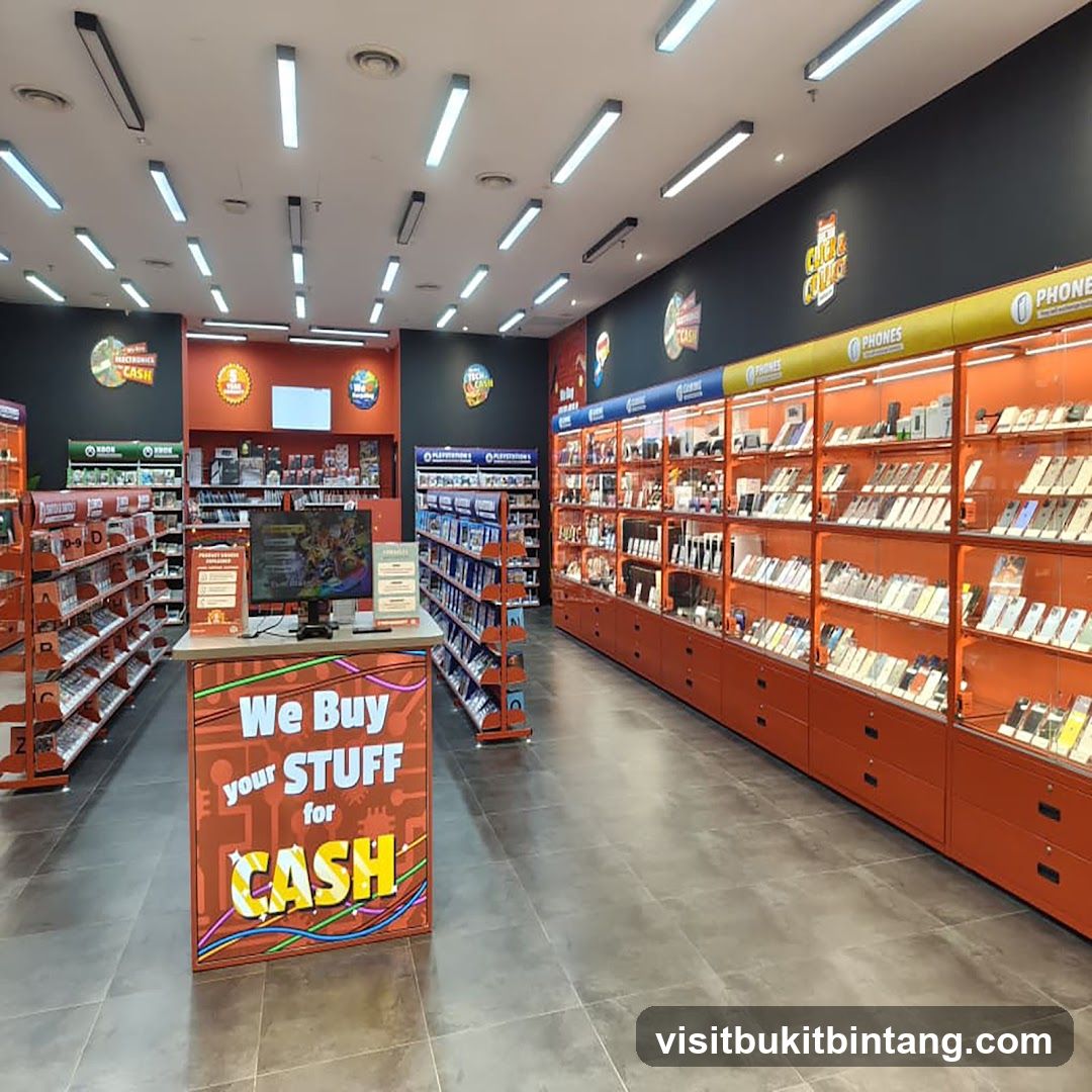 Electronics Store Interior