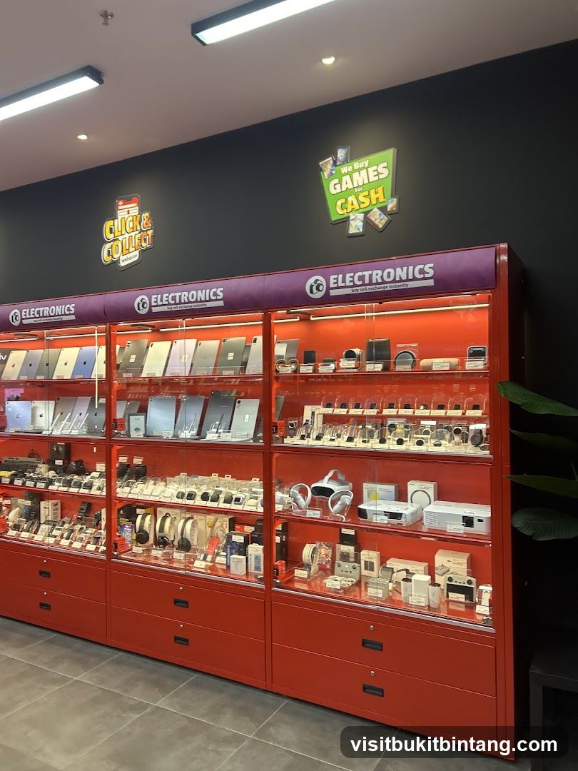 Electronics Store Display