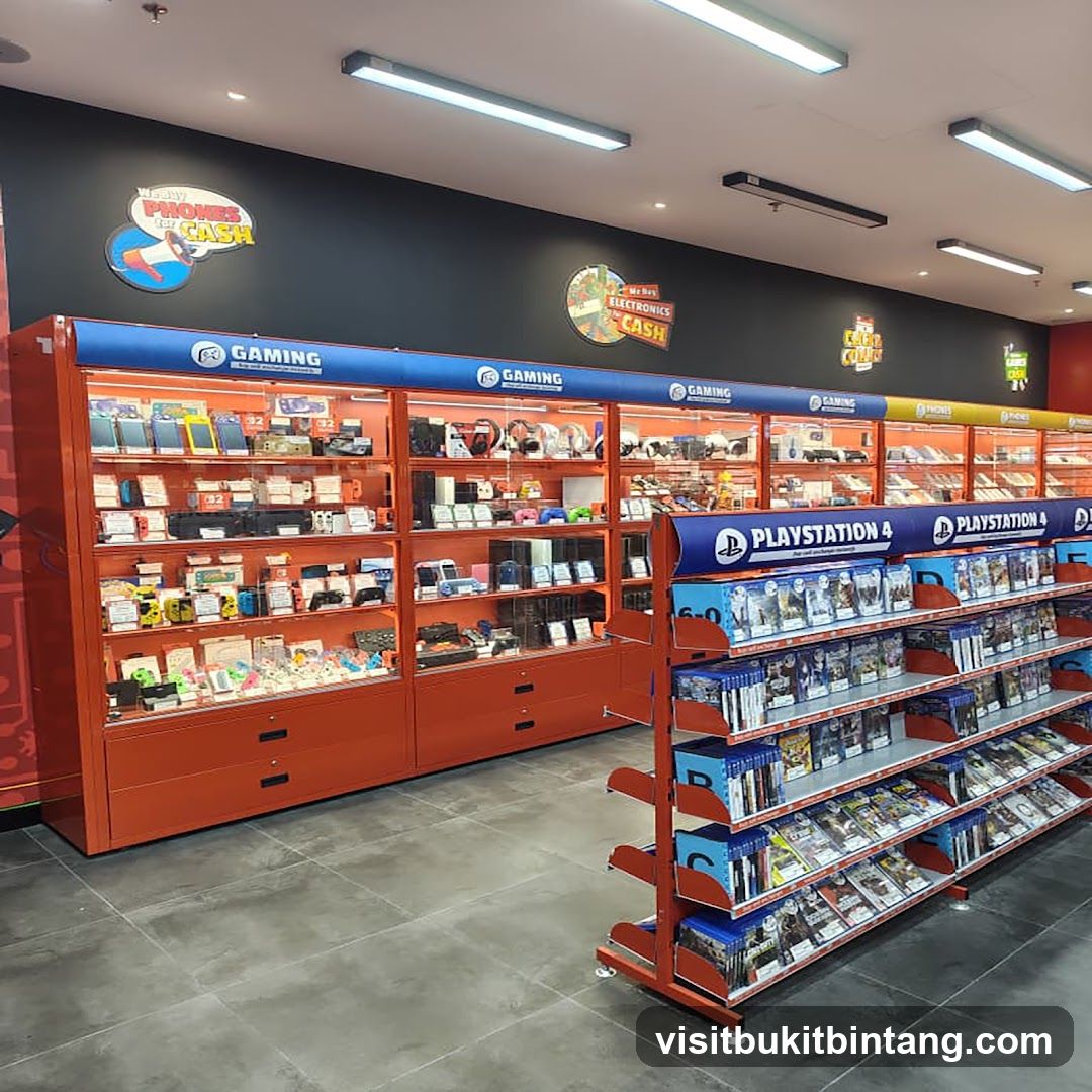 Electronics Store Display