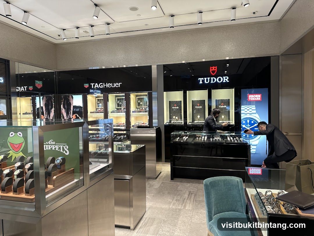 Watch Store Interior