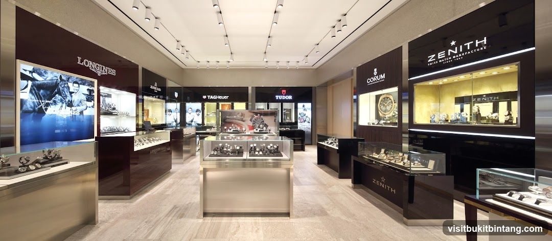 Luxury Watch Store Interior