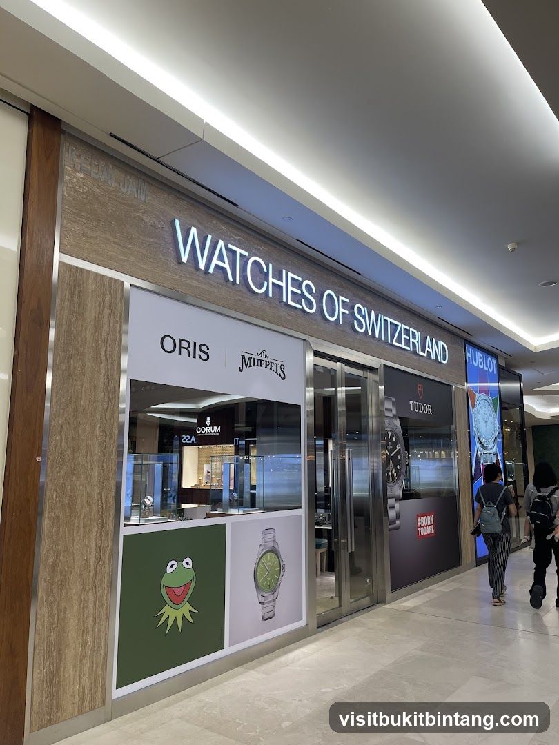 Watches of Switzerland The Gardens Mall - Official Hublot Retailer