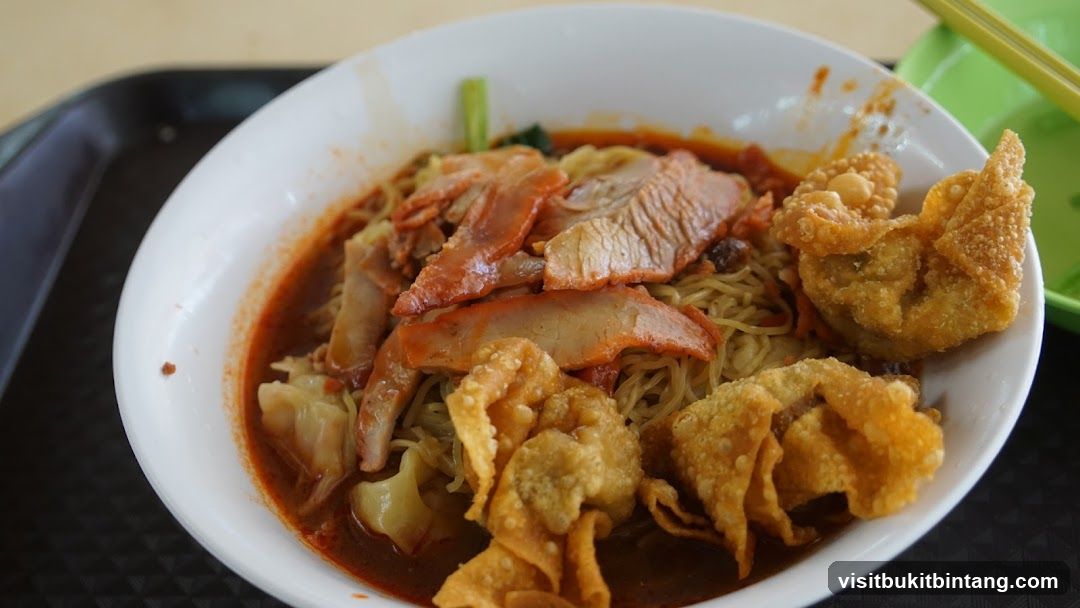 Noodle Soup with Char Siu and Wontons