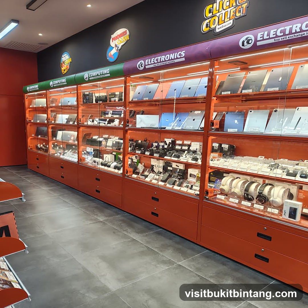 Electronics Store Display