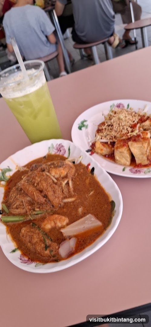 Food and Drink at a Table