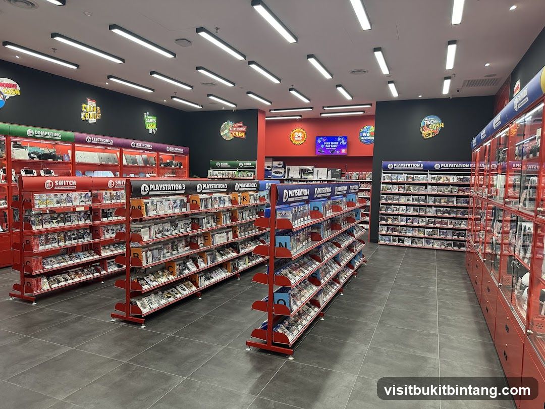 Video Game Store Interior