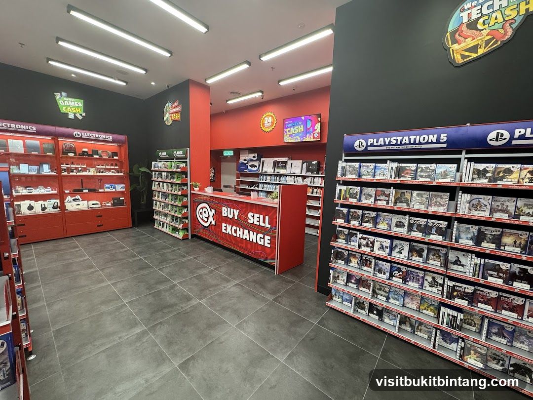 Electronics Store Interior