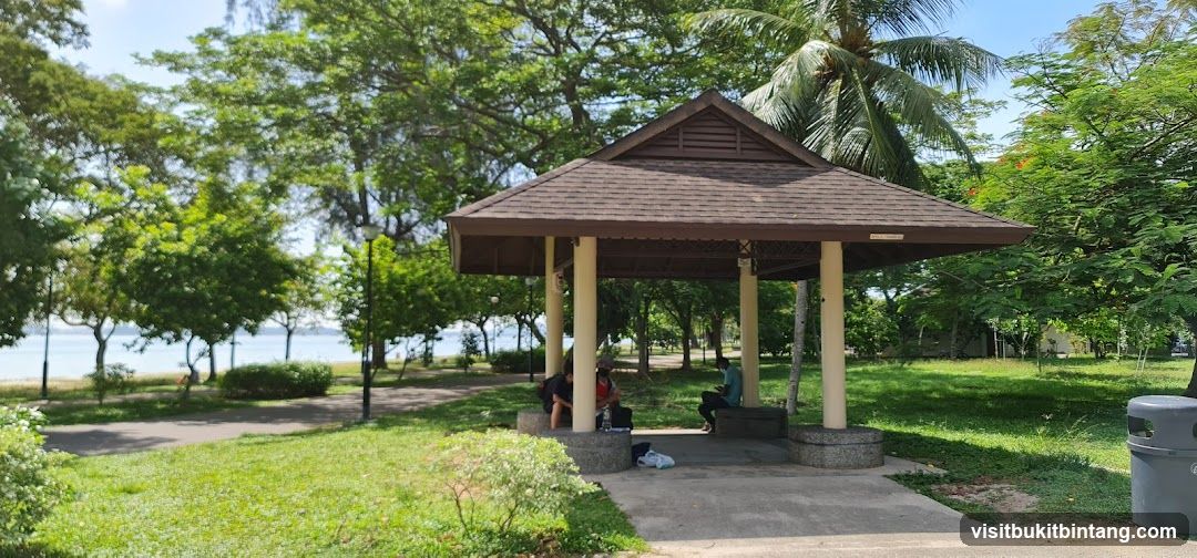 Park Gazebo with People