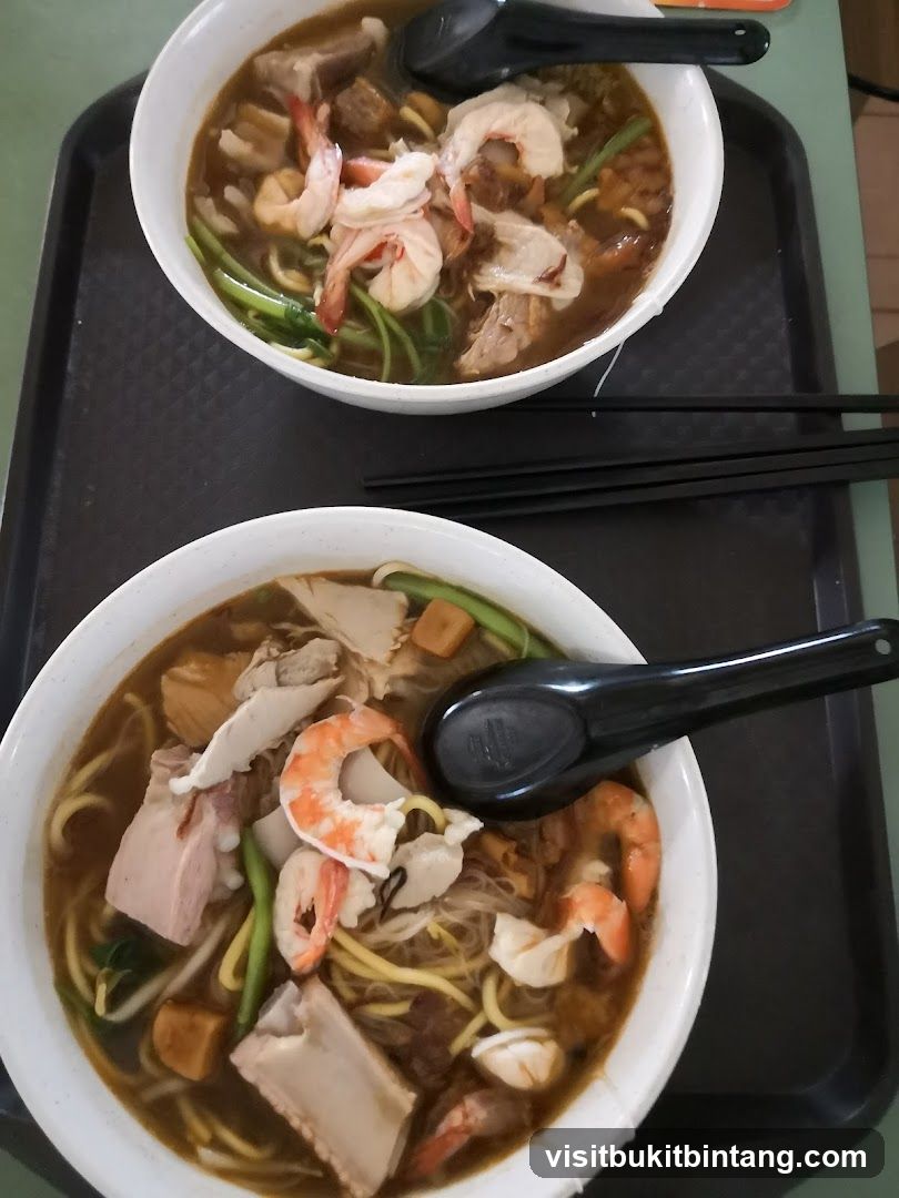 Two Bowls of Noodles
