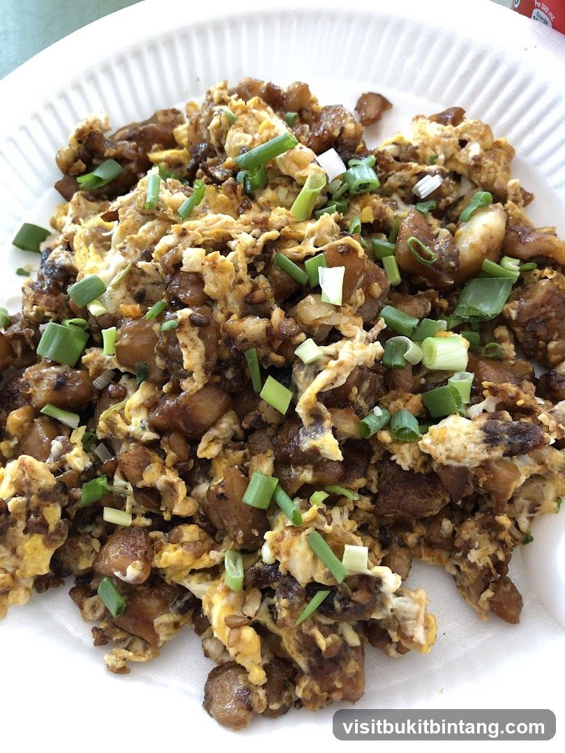 Fried Carrot Cake
