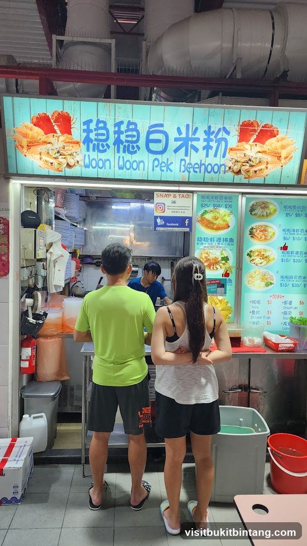 Food Stall with Menu