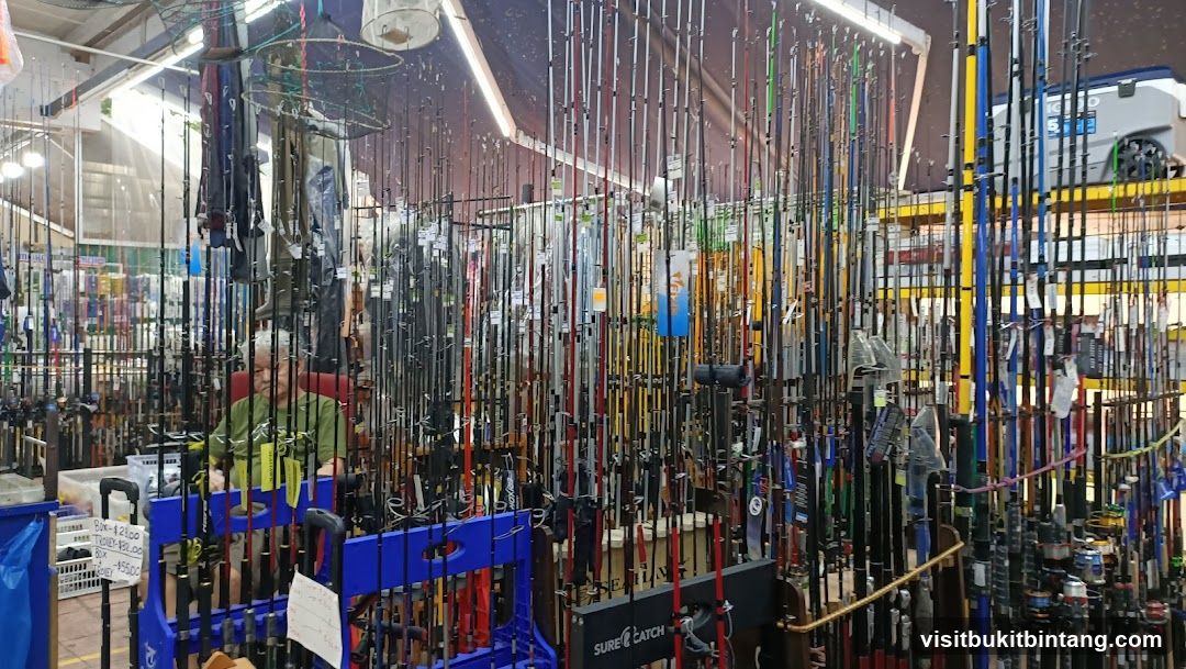 Fishing Rods Display
