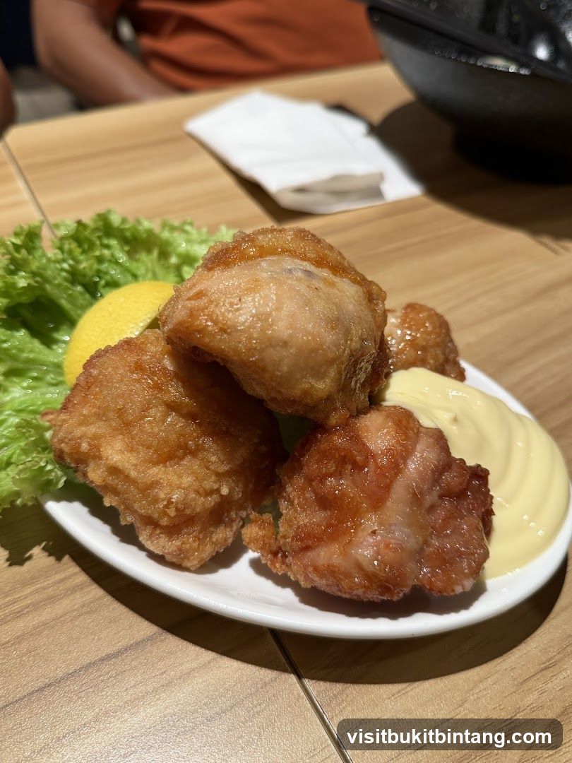 Fried Chicken Bites with Dip