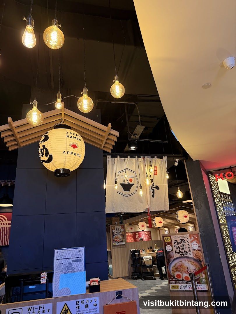 Ramen Restaurant Interior